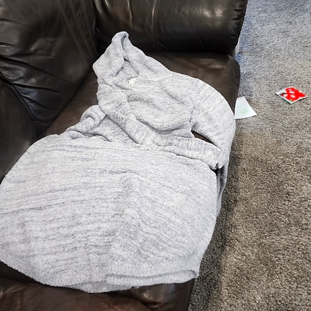 Grayish blue Oprah Winfreys favorite snuggy dress